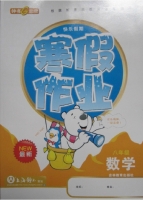 快乐假期 寒假作业 八年级 数学 答案 - 封面