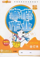 快乐假期 寒假作业 初中九年级 合订本 答案 吉林教育出版社 - 封面
