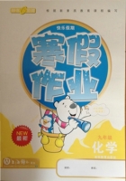 快乐假期 寒假作业 九年级 化学 答案 吉林教育出版社 - 封面