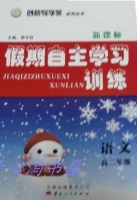 2013 新课标 假期自主学习训练 高二 语文 答案 (荣令存) 云南人民出版社 - 封面
